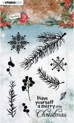 Studio Light A6 Clear Stamps - Sending Joy nr.51