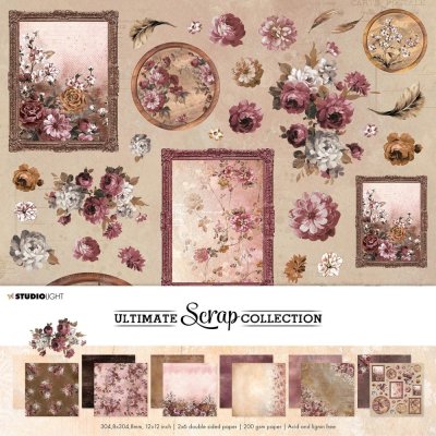 Studio Light 12”x12” Paper Set - Ultimate Scrap Collection nr.21