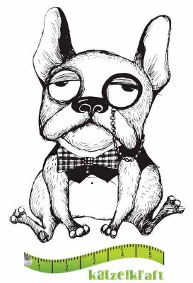 Katzelkraft Rubber Stamps - Holmy the Dog