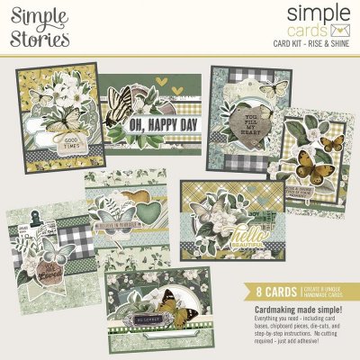 Simple Stories Card Kit - Rise & Shine Weathered Garden