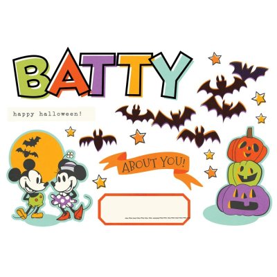 Simple Stories Simple Pages Pieces - Say Cheese Classic Mouse Halloween