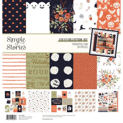 Simple Stories 12”x12” Collection Kit - Frightful Fun