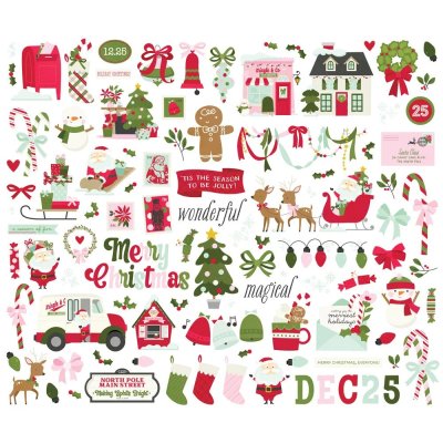 Simple Stories Bits & Pieces - Kringle & Co.