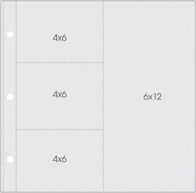 Simple Stories Snap - Pocket Pages For 12"x12" Binders (10 pack)