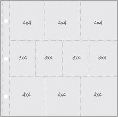 Simple Stories Snap - Pocket Pages For 12"x12" Binders (10 pack)