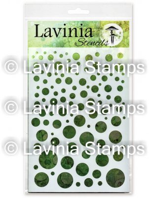 Lavinia Stamps Stencils - White Orbs