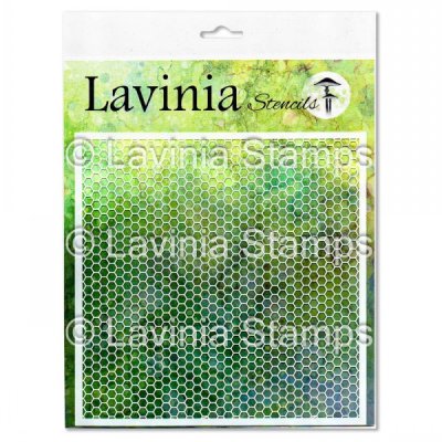 Lavinia Stamps 20x20cm Stencils - Honeycomb