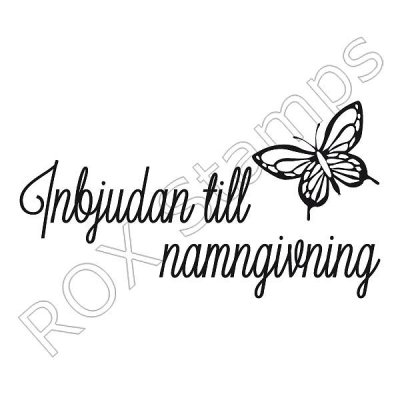 ROX Stamps Stämplar - Inbjudan till namngivning