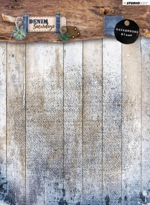 Studio Light 14cmx14cm Clear Stamps - Denim Saturdays nr. 331