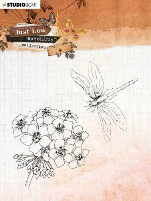 Studio Light A6 Clear Stamps - Butterfly Collection nr.15
