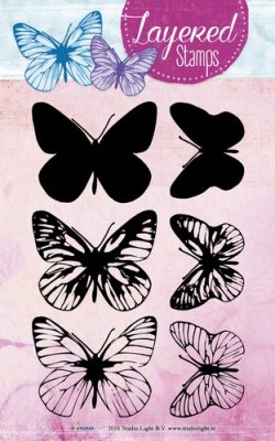 Studio Light A6 Layered Clearstamp Set #5