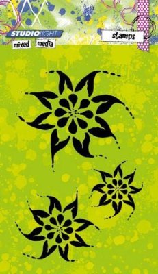 Studio Light A6 Clearstamp Set - Mixed Media nr.215