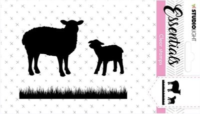 Studio Light A7 Clear Stamp Set - Essentials nr. 354