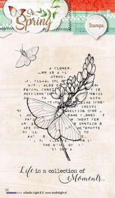 Studio Light A6 Clear Stamps - So Spring #283