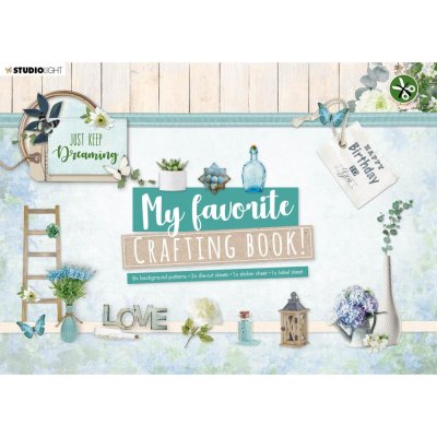 Studio Light A4 My Favorite Crafting Book - Just Keep Dreaming nr.96