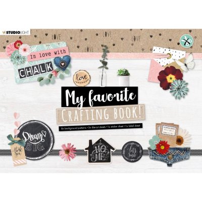Studio Light A4 My Favorite Crafting Book - In Love With Chalk nr.97