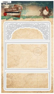 Studio Light Cutting & Embossing Dies - Just Lou Exploration Collection nr.04