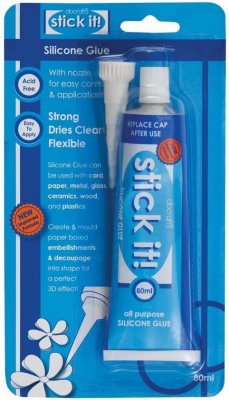 Docrafts Stick It! Silicone Glue Tube (80ml)