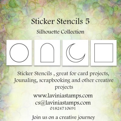 Lavinia Stamps Sticker Stencils #5