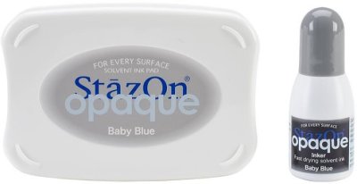 StazOn Opaque Ink Kit - Baby Blue