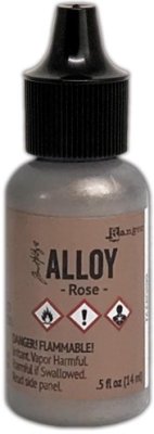 Tim Holtz Alcohol Ink Alloys - Rose (14 ml)