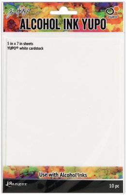 Tim Holtz Alcohol Ink White Yupo Paper (10 Sheets)