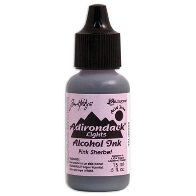 Tim Holtz Adirondack Alcohol Ink - Pink Sherbet