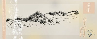 Marianne Design Clearstamp - Tinys Border Dunes