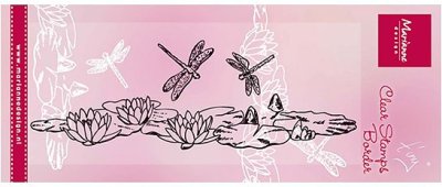 Marianne Design Clear Stamp - Tinys Border Waterlilies