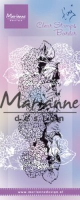 Marianne Design Clear Stamps - Tinys Border Hydrangea