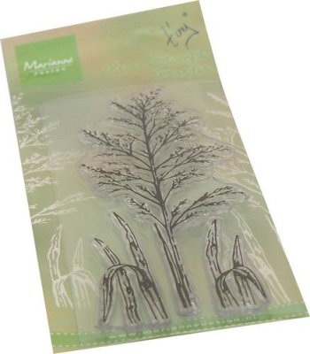 Marianne Design Clear Stamps - Tiny‘s Border Indian Grass