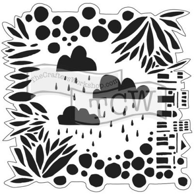Crafters Workshop 6"x6" Template - Desert Mirage