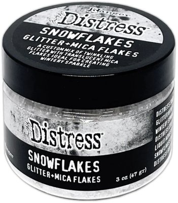 Tim Holtz Distress Glitter and Mica Flakes - Snowflakes (47 g)