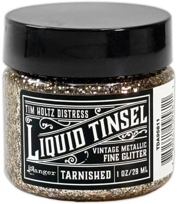 Tim Holtz Distress Liquid Tinsels - Fine Tarnished (29 ml)