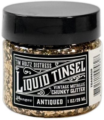 Tim Holtz Distress Liquid Tinsels - Chunky Antiqued (29 ml)