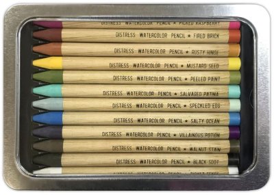 Tim Holtz Distress Watercolor Pencils - Set 1 (12 pack)