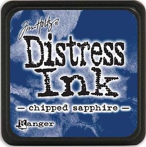Tim Holtz Distress Mini Ink Pad - Chipped Sapphire