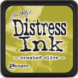 Tim Holtz Distress Mini Ink Pad - Crushed Olive
