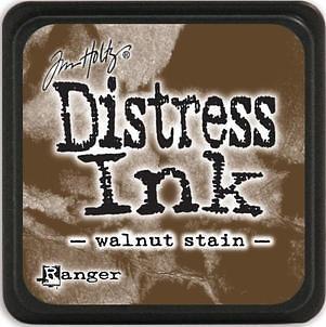 Tim Holtz Distress Mini Ink Pad - Walnut Stain