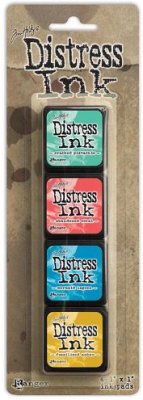 Tim Holtz Distress Mini Ink Kits - Kit 14