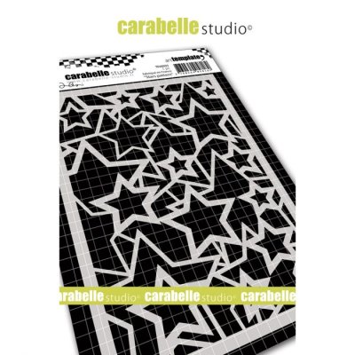 Carabelle Studio A6 Mask Template - Stars Pattern