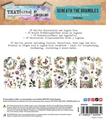 Arden Creative Studio Ephemera Pack - Beneath the Brambles (58 pack)