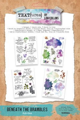 Arden Creative Studio 6”x8” Rub-On Transfer Set - Beneath the Brambles (8 pack)