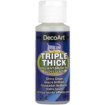 DecoArt Triple Thick Brilliant Brush-On Gloss Glaze (59ml)