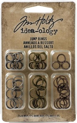 Tim Holtz Idea-ology - Jump Rings (75 pack)