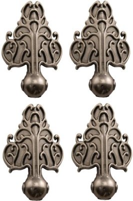 Tim Holtz Idea-Ology - Idea-Ology Metal Box Feet Foundations - Antique Nickel (4 pack)