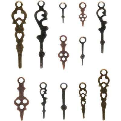 Tim Holtz Idea-ology Metal Clock Hands (12 pack)