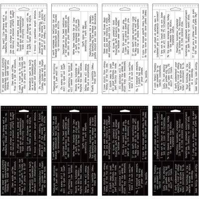 Tim Holtz Idea-Ology Big Talk Stickers Tablet - Snarky