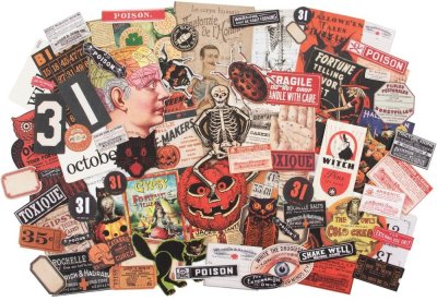 Tim Holtz Idea-ology Ephemera Pack - Halloween