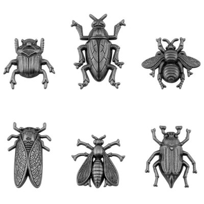 Tim Holtz Idea-Ology Metal Adornments - Entomology (5 pack)